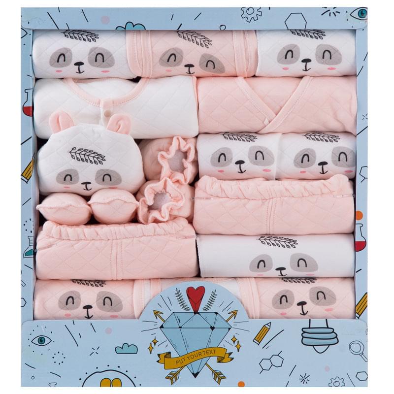 Gift Box Set with Newborn Cotton Baby Clothes