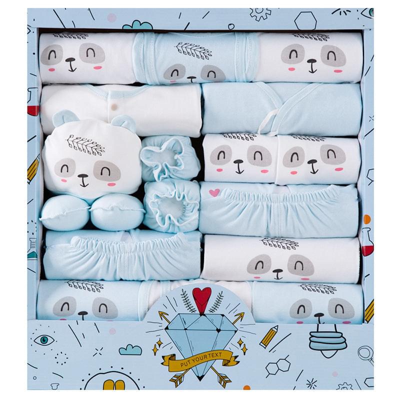 Gift Box Set with Newborn Cotton Baby Clothes