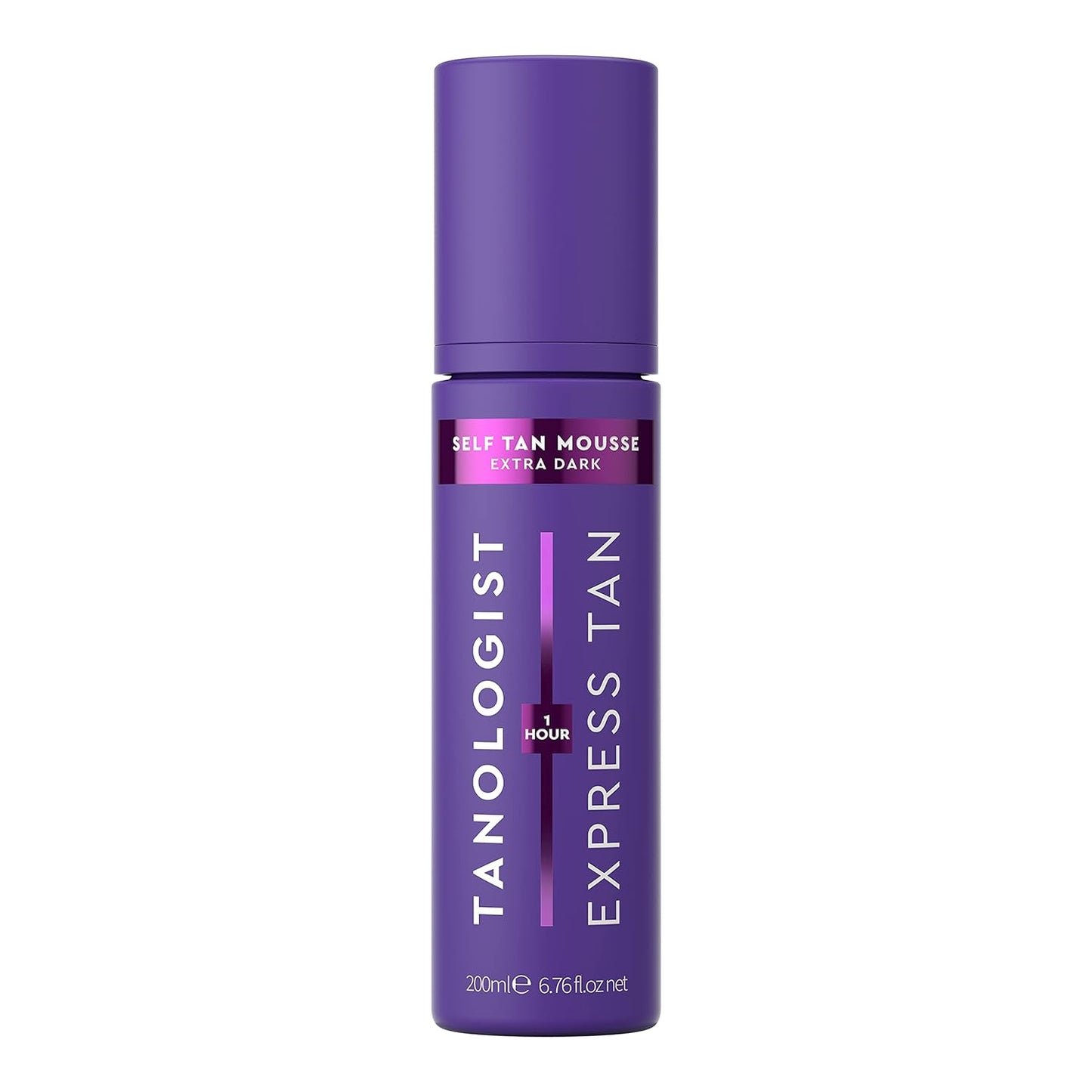 Tanologist Express Self Tan Mousse, Extra Dark - Hydrating Sunless Tanning Foam, Vegan and Cruelty Free - 6.76 Fl Oz