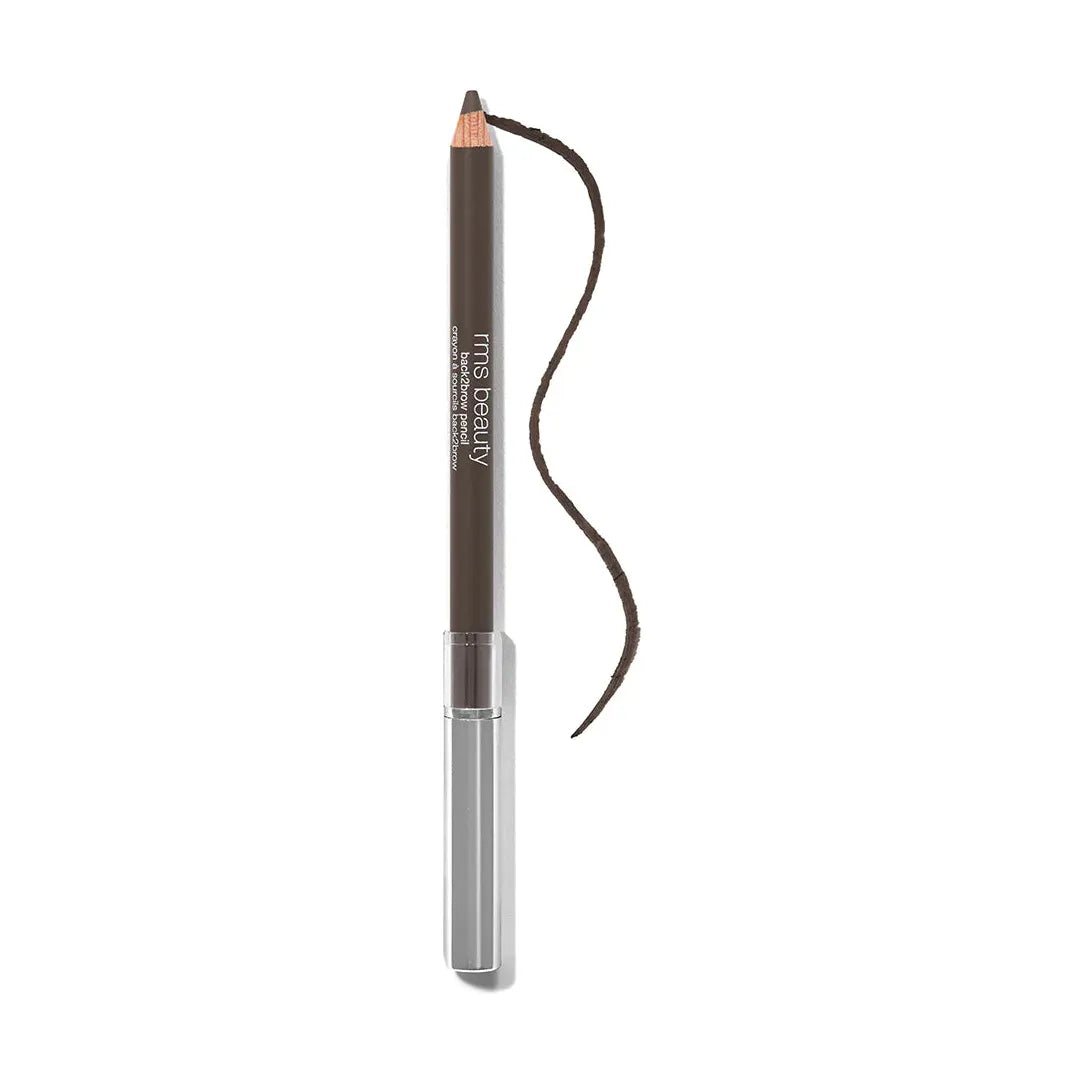 Eyeliner pencil with a swatch of color.
