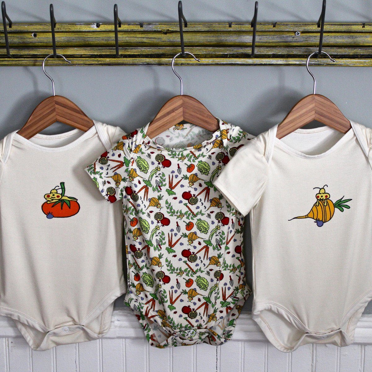 Baby's Essential Bamboo Veggie Garden Onesie