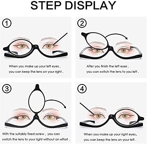 Rotatable MakeUp Reading Glass