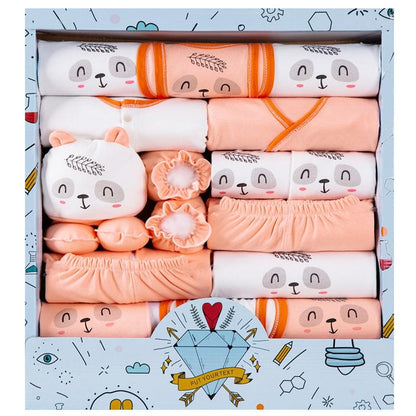 Gift Box Set with Newborn Cotton  Baby Clothes