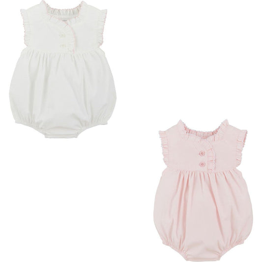 Mud Pie Pink Ruffle Bubble