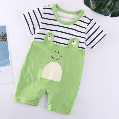 Spring Fling Cotton Short Romper