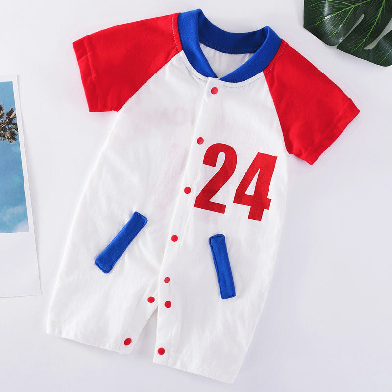 Spring Fling Cotton Short Romper