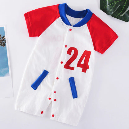 Spring Fling Cotton Short Romper