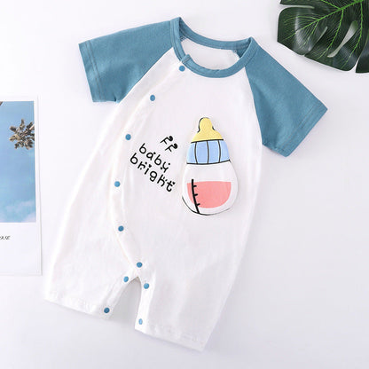 Spring Fling Cotton Short Romper