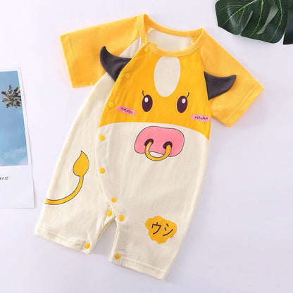 Spring Fling Cotton Short Romper