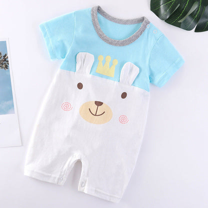Spring Fling Cotton Short Romper