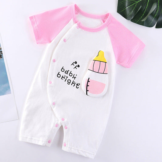 Spring Fling Cotton Short Romper