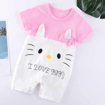 Spring Fling Cotton Short Romper