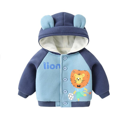 CozyBabe Plus Hooded Fleece Jacket - Stay Warm in Style This Winter!