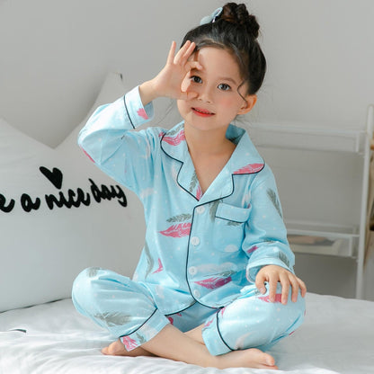 Cotton Striped Pajamas for Kids