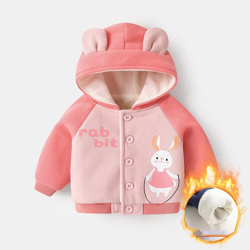 CozyBabe Plus Hooded Fleece Jacket - Stay Warm in Style This Winter!