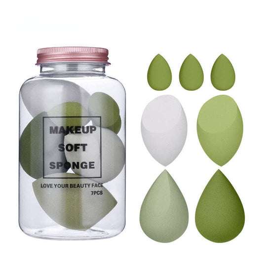 SPONGO SOFT MAKEUP SPONGE GIFT SET OF 7  VARIOUS COLORS