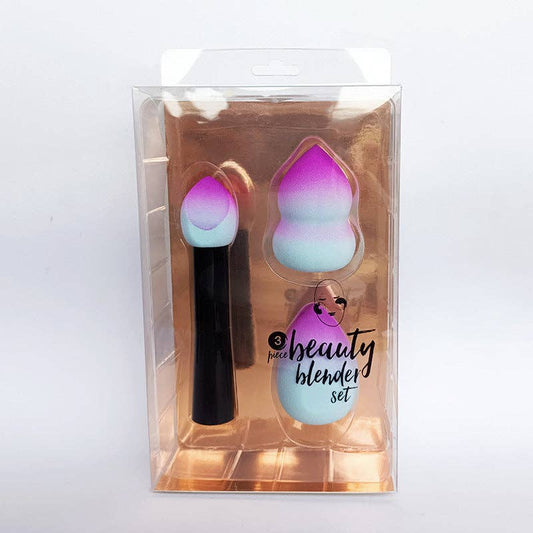 SPONGO SOFT MAKEUP SPONGE SET OF 3  GRADIANT MARBLE