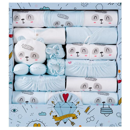 Gift Box Set with Newborn Cotton  Baby Clothes