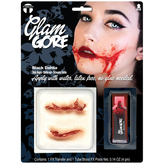 Black Dahlia – Glam Gore FX Transfer by Tinsley Transfers