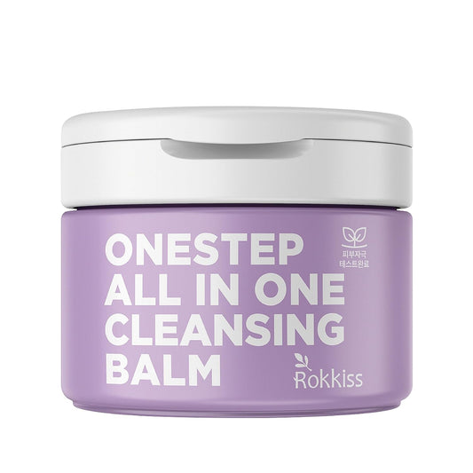 One-Step Cleansing Balm (5.1fl Oz) – Moisturizing Makeup Removal. Gentle, Effective, Easy Waterproof, Eye, Mascara Remover. Korean Skin Care – Natural Ingredients, Cruelty-Free.