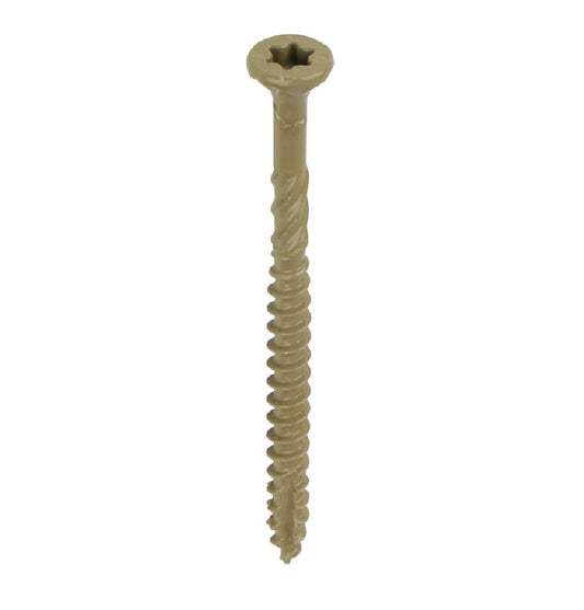 GRK Fasteners 19158 Star Drive Bugle Head Decking Screw, Tan
