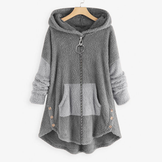 Fashion Solid Enlarge Personalized Kitten Jacket