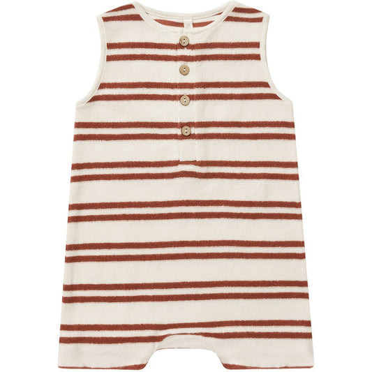 Rylee + Cru Davis Romper | Red Stripe