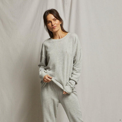 Tyler French Terry Sweatshirt | Heather Grey