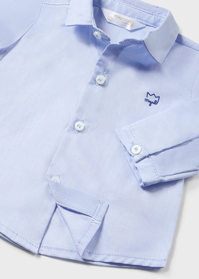Basic Button Up W/Bowtie Infant