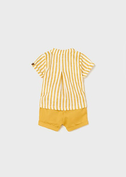 Boys Short & Short Set Pin Stripe