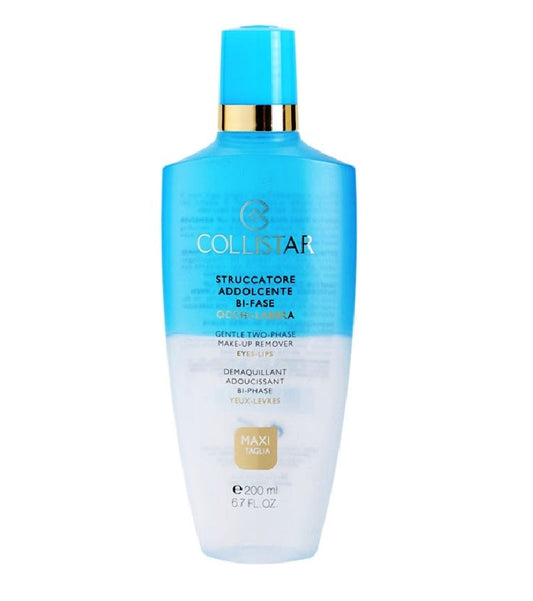Collistar Makeup Remover/Cleanser for Waterproof Makeup on Eyes & Lips - 200 ml