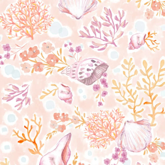 Coral Floral Magnetic Convertible Coverall