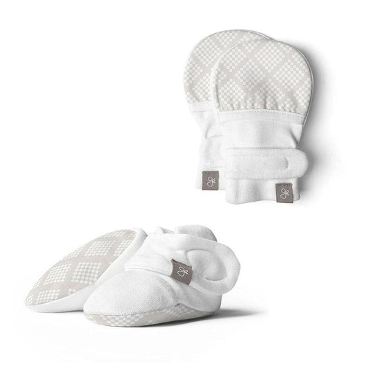 Goumi Mitts + Boots | Diamond Dots Cream