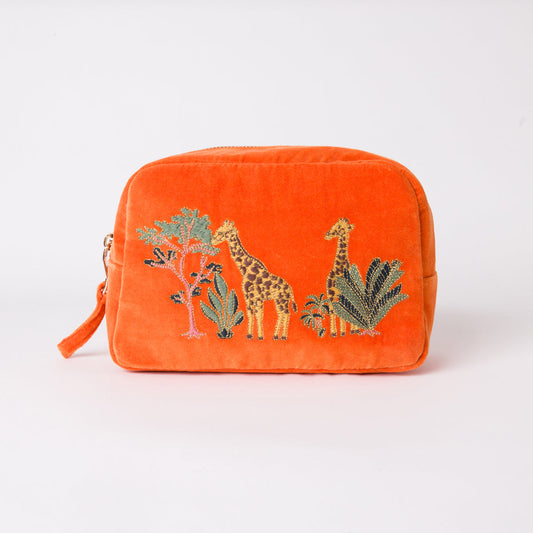 Giraffes Makeup Bag
