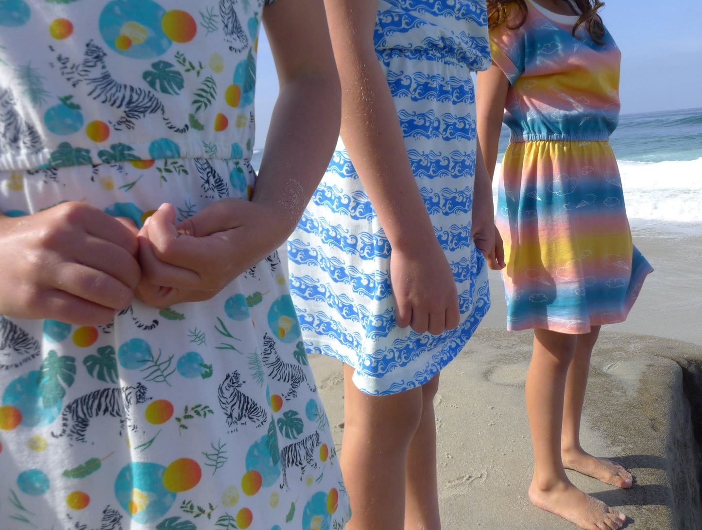 Kids' Magical Jungle Short Sleeve Dress