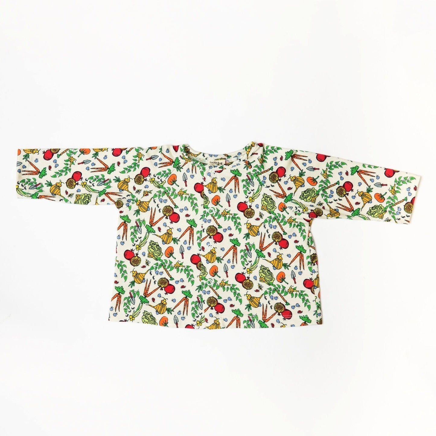 Baby's Veggie Garden Bamboo Cardigan