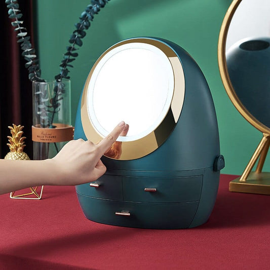 Green Cosmetics Storage Mirror