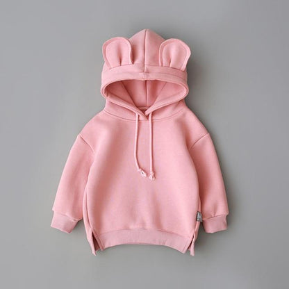 unisex Pink / 24M Comfortable Baby Rabbit Hoodie