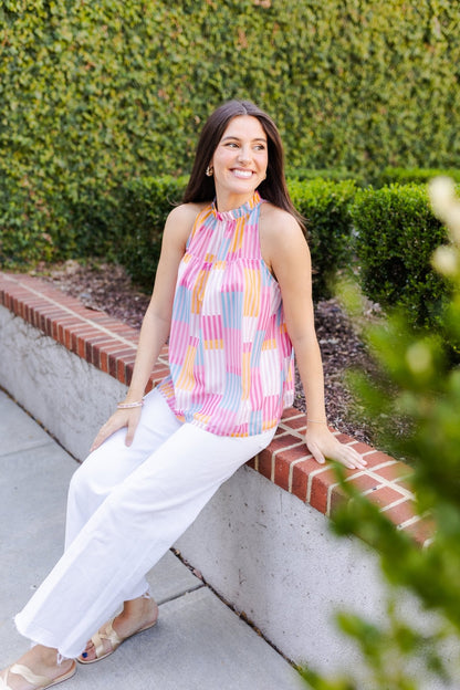 Presley Halter Neck Blouse