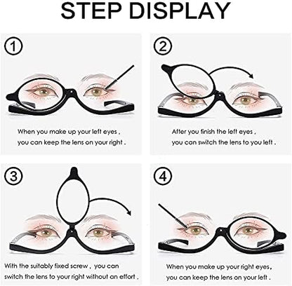 Rotatable MakeUp Reading Glass