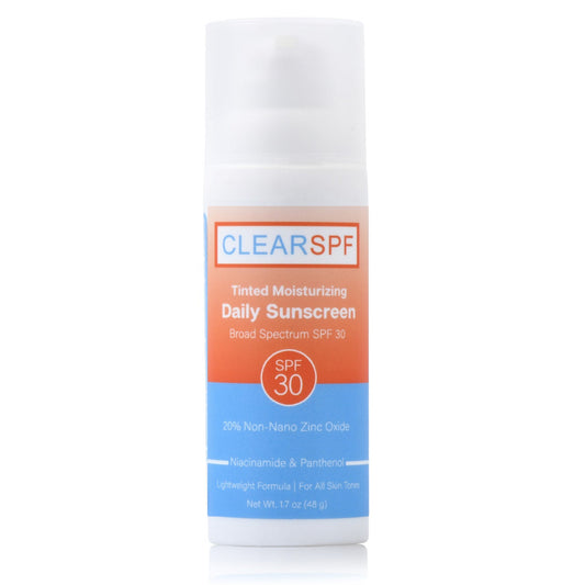 ClearSPF TINTED Moisturizing Daily Sunscreen SPF 30