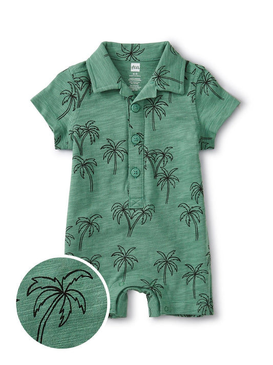 Tea Collection Camp Collar Romper