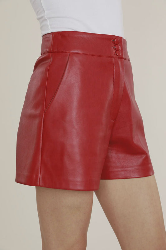 Vegan Leather Short