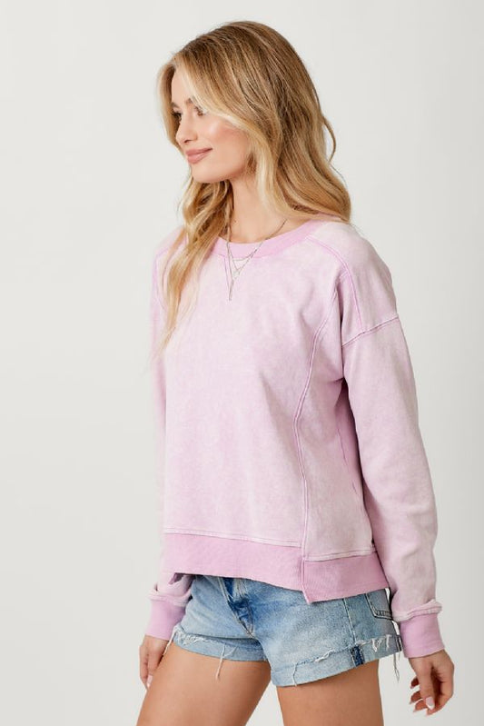 Washed Terry Top